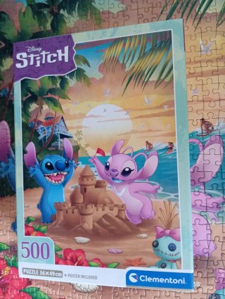 Puzzle Disney Stitch Clementoni 500 piezas