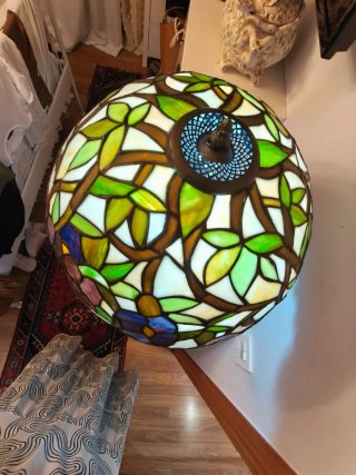 Lámpara Tiffany Art Decó 61 cm