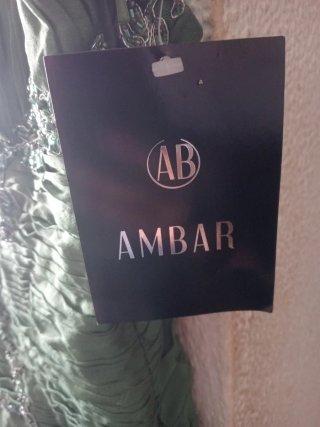 Vestido verde T.38 para eventos