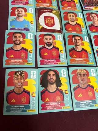 17 Cromos + 1 Borde Blanco Mundial 2026