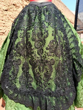 Falda Castellonera verde