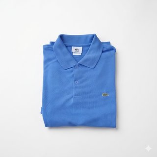 Vintage Lacoste Polo Blue Embroidered Crocodile
