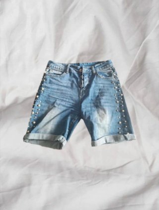 Pantaloncini jeans donna