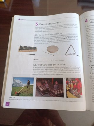 Música clave A, secundaria