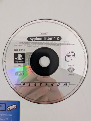 Syphon Filter 2 Platinum PlayStation PS1