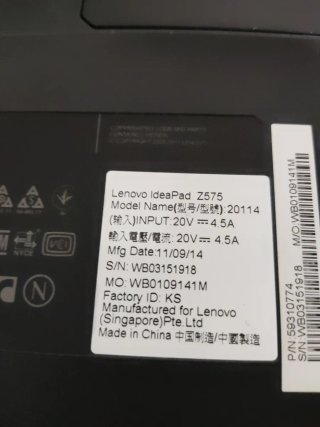 Lenovo Portátil para Piezas