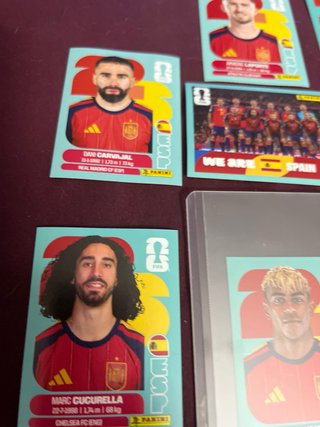 8 Cromos España Lamine Yamal Mundial