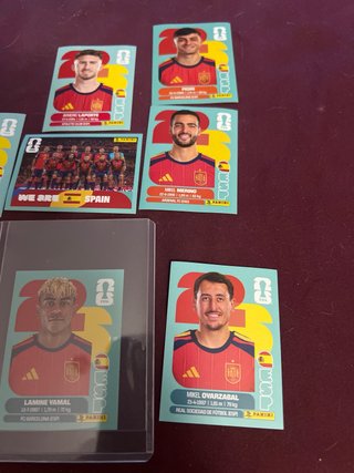8 Cromos España Lamine Yamal Mundial