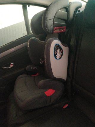 Seggiolino auto Evol-Fix grigio
