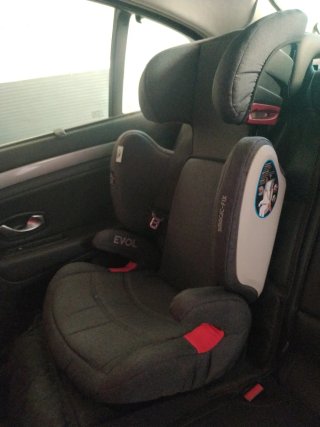 Seggiolino auto Evol-Fix grigio