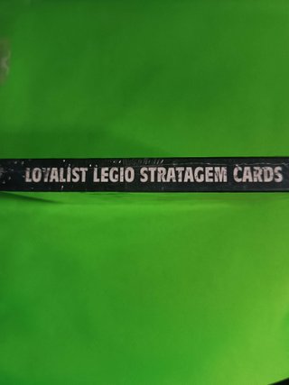 Adeptus Titanicus Loyalist Legio Stratagem Cards