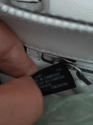 Borsa Michael Kors bianca in pelle