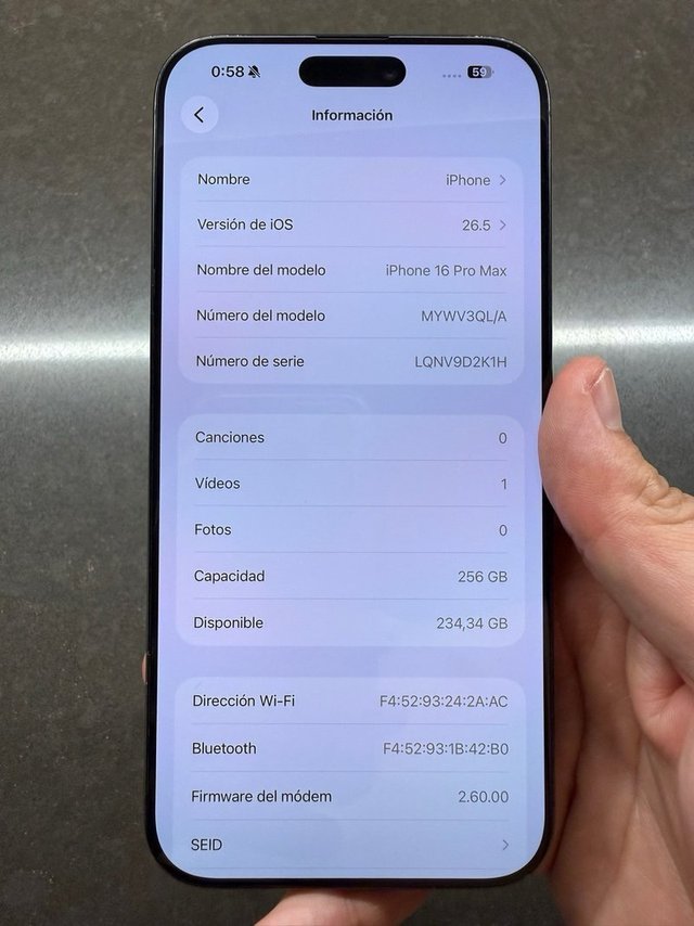 iPhone 16 PRO MAX 256GB