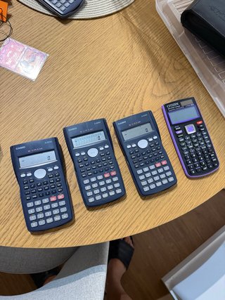 Calculadoras Científicas Casio y Citizen