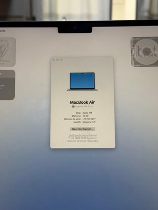 MacBook Air 15’ M4 2025 | Sky Blue