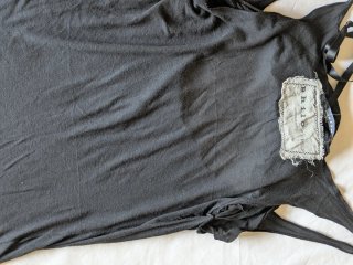 Philosophy Top Negro con Tirantes