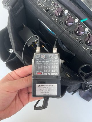 Mesa sonido SQN-4S + Hawk-Woods + Sennheiser inalá