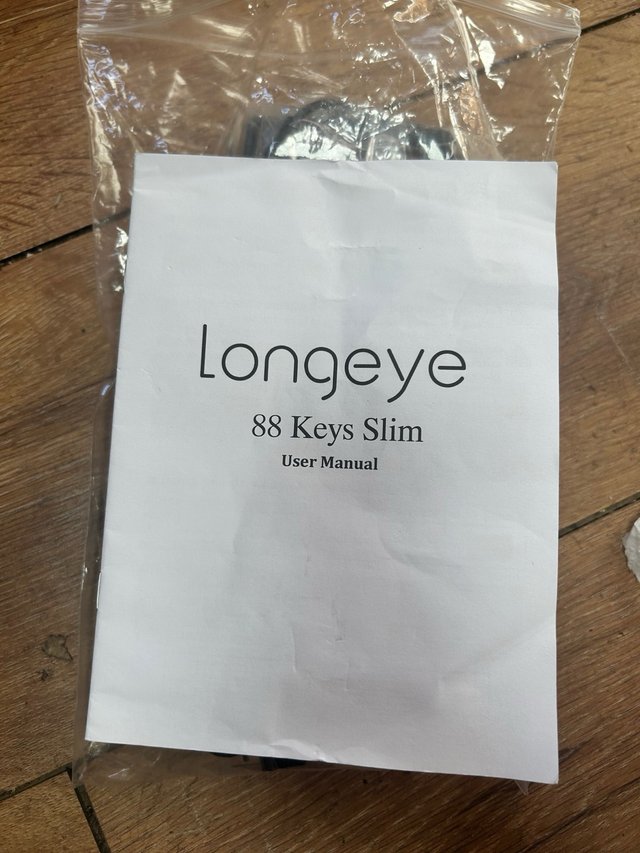 Longeye Piano Eléctrico 88 Teclas–Teclado Piano