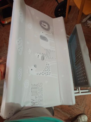 Cambiador, bañera y hamaca plegable 2