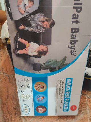 Cambiador, bañera y hamaca plegable 2