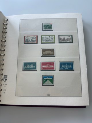 Álbum de sellos Alemania (1970-1981)