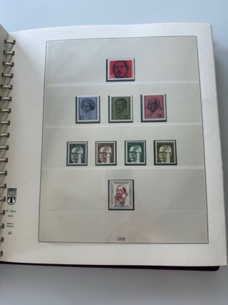 Álbum de sellos Alemania (1970-1981)