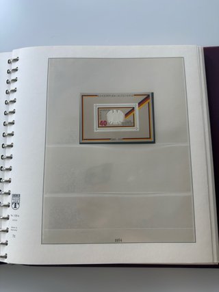 Álbum de sellos Alemania (1970-1981)