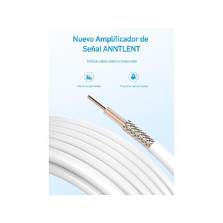 Amplificador señal móvil 4G LTE banda 20/8/3/1/7