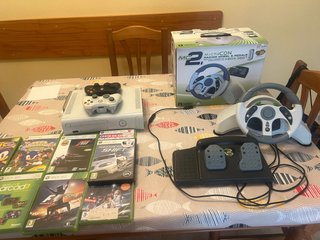 Lote Xbox 360 + Volante + Juegos