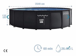 Piscina desmontable Intex Ultra XTR Frame