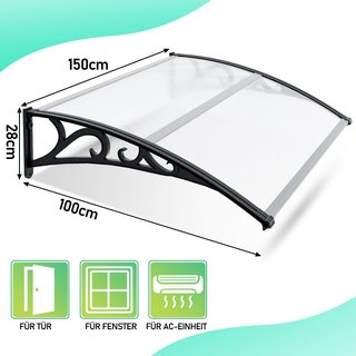 Marquesina para puerta 150cm