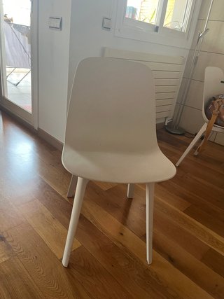 6 Sillas IKEA ODGER Beige