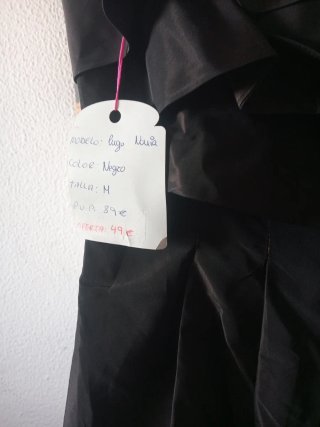 Vestido negro fiesta talla M