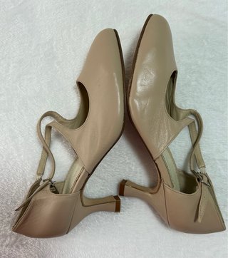 Zapatos baile Ball Pilmar Piel Beige nuevos 38