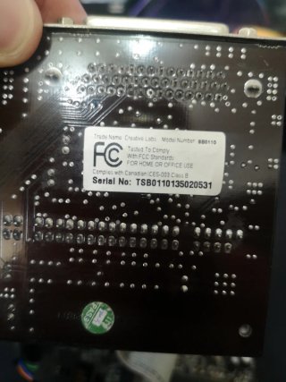 Retro:Creative Sound Blaster Audigy SB0090+SB00110