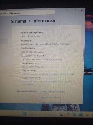 Ordenador portátil lenovo