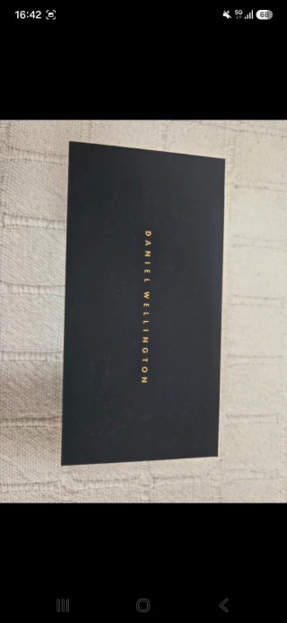 Caja Original Daniel Wellington Negra y Dorada