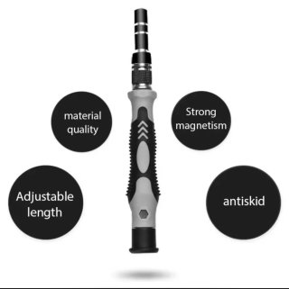 Set Cacciaviti Precisione 115 in 1 Carbon Steel