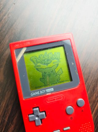 Nintendo Game Boy Pocket Rossa