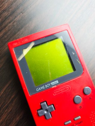 Nintendo Game Boy Pocket Rossa