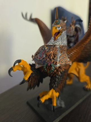 Karl Franz su Deathclaw Warhammer Fantasy