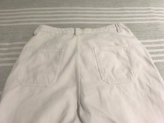 Pantalón Zara talla 38 blanco