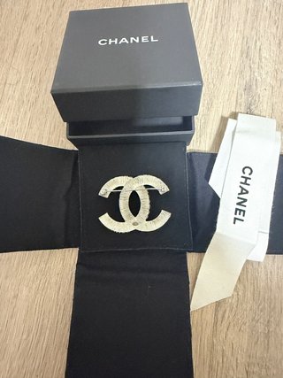 Broche Chanel CC Cristal Original