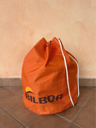 Sacca a secchiello monospalla Bilboa arancione