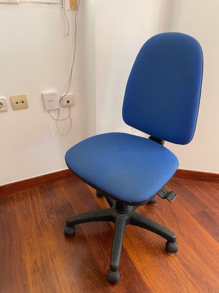 Silla de escritorio azul