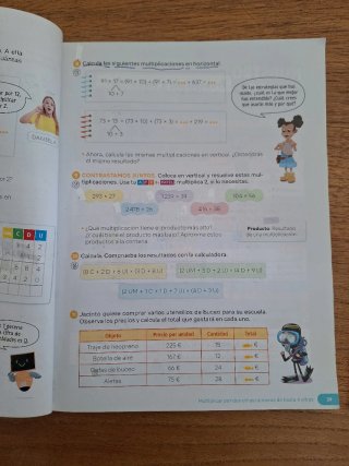 Matemáticas, 4 Primaria, Galicia, Revuela