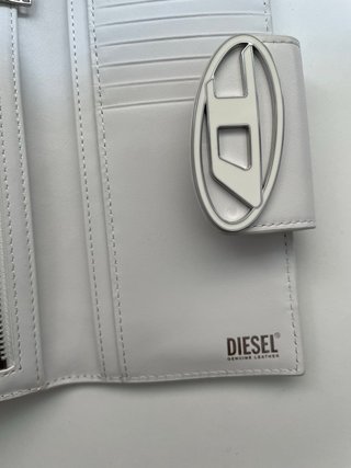 Portafoglio Diesel Julie Bianco