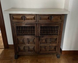 Mueble de madera vintage