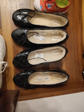 Zapatos negros Damart talla 37/38
