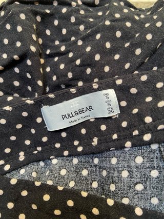 Falda mini lunares talla S
